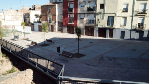 Urbanización y servicios Plaza de la Verdura en Calahorra